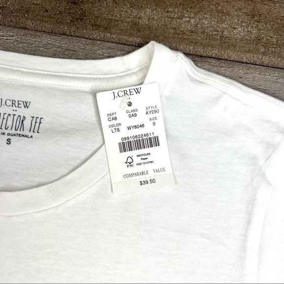 J. CREW FACTORY Collector Tee Hot Pink Lobster Graphic S - Picture 4 of 6